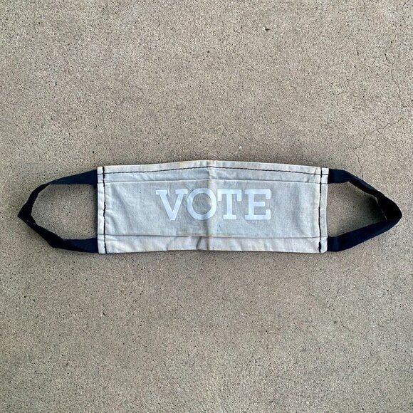 Vote Double Cloth Facial Covering Mask - Picture 5 of 7
